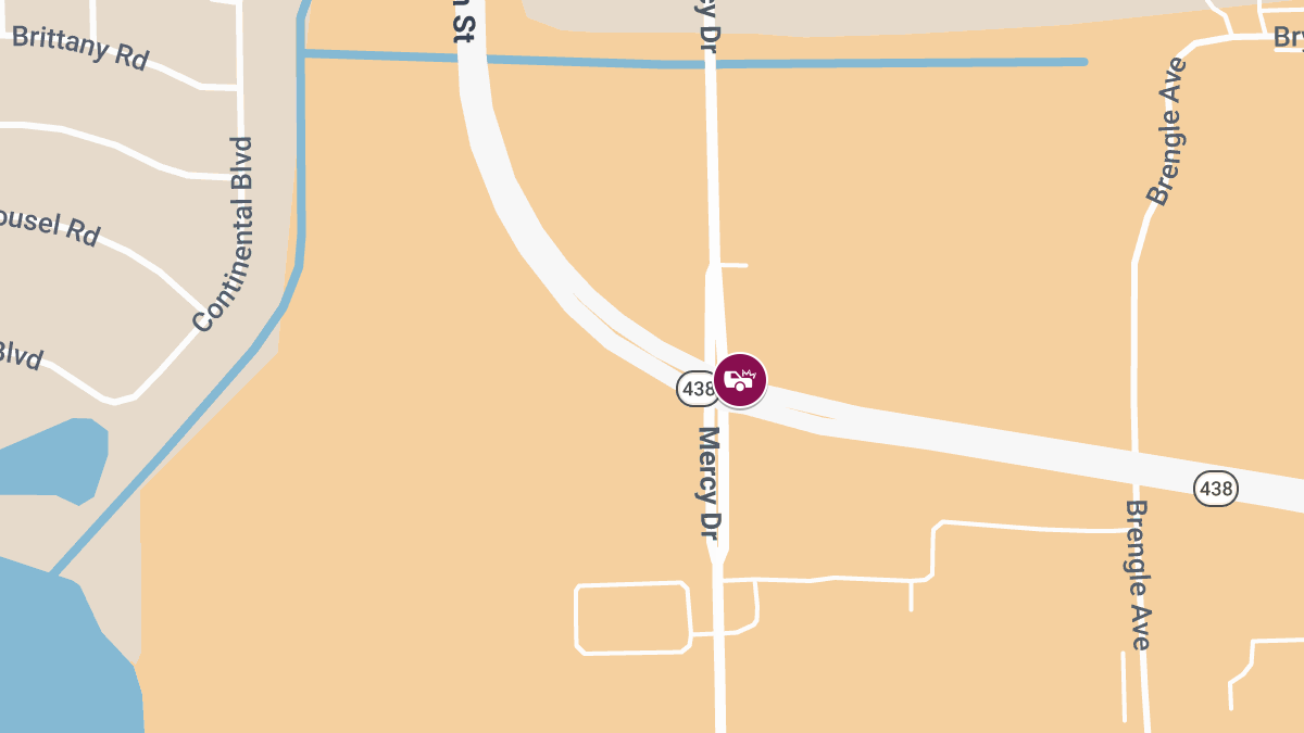 Vehicle Crash With Injuries Reported at Mercy Dr & Princeton St