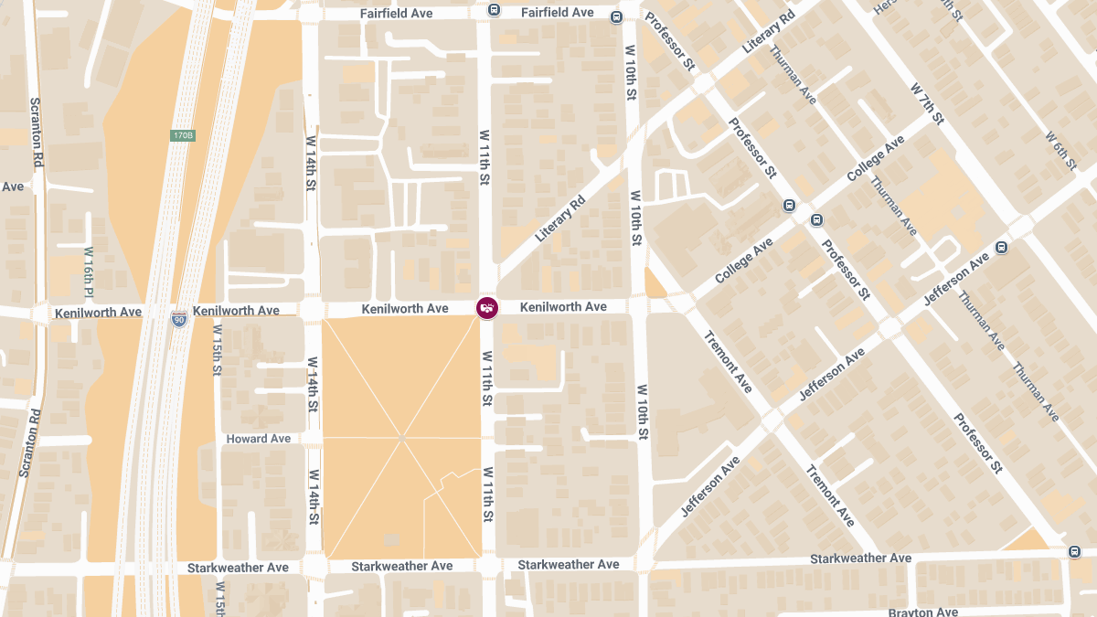 Vehicle Crash With Injuries at Kenilworth Ave & W 11th St