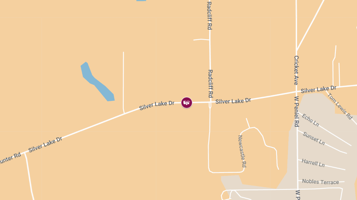 Vehicle Crash With Injuries on Hunter Rd near Silver Lake Dr
