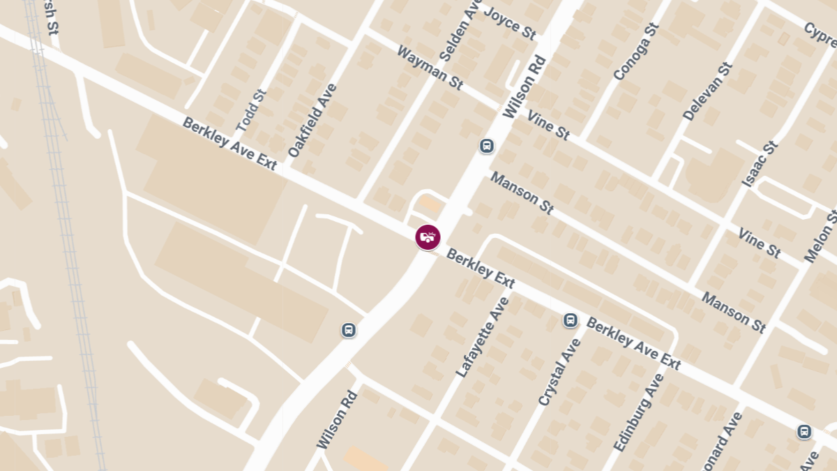 Vehicle Crash With Injuries on Wilson Rd at Berkeley Ave Extended