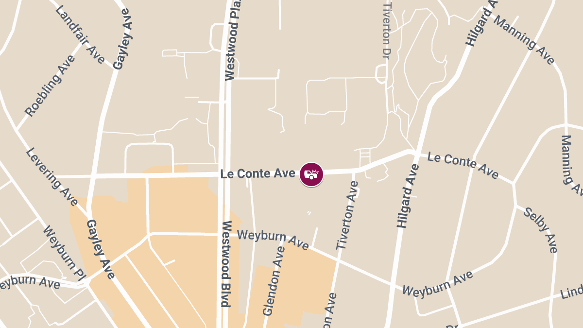 Vehicle Crash on Le Conte Ave Results in Injuries 