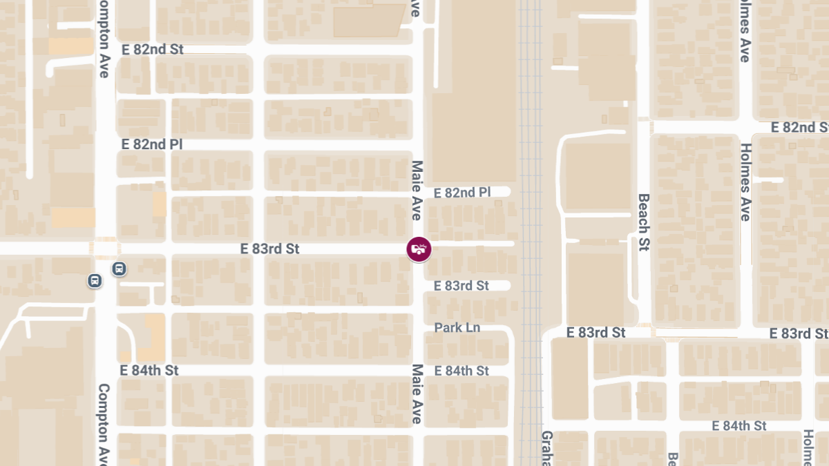 Vehicle Crash with Injuries at E 83rd St & Maie Ave