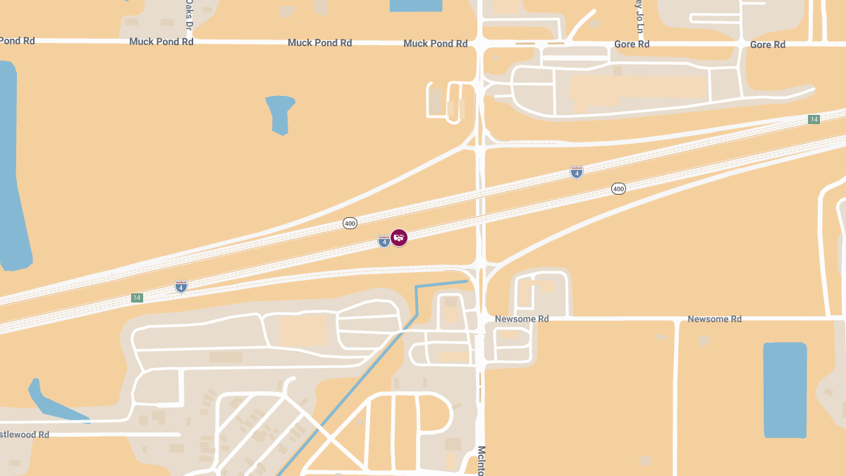 Vehicle Crash with Injuries at I-4 EB MM 15