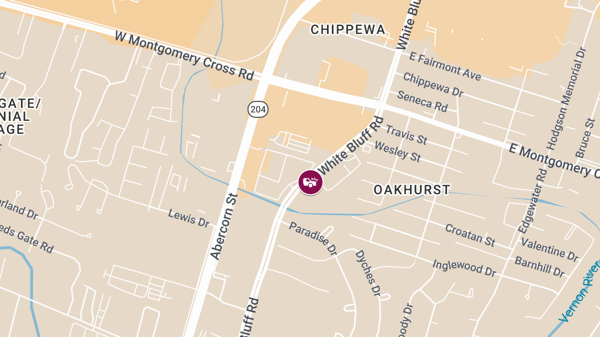Vehicle Crash with Injury on White Bluff Rd