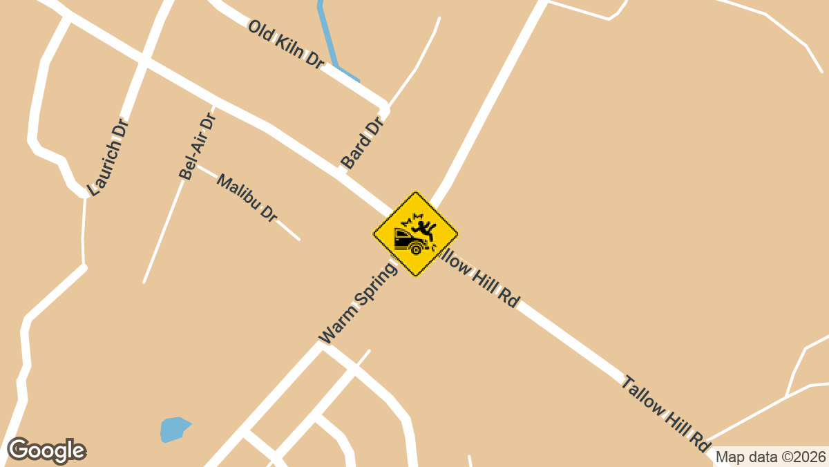 Warm Spring Road and Tallow Hill Road