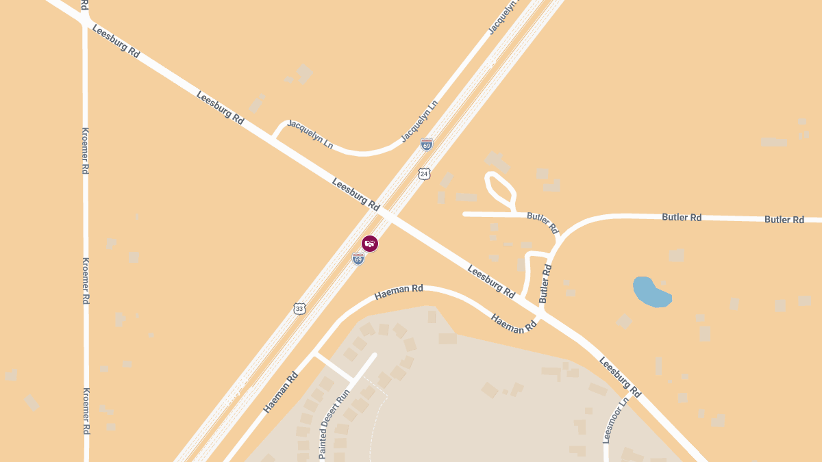 Woman Injured After Crash on I-465 Near Crawfordsville Rd