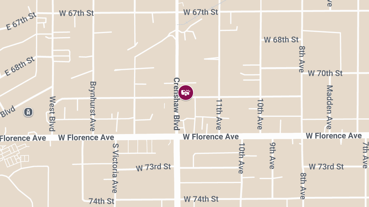 Woman Injured in Accident at Crenshaw Blvd & 69th St