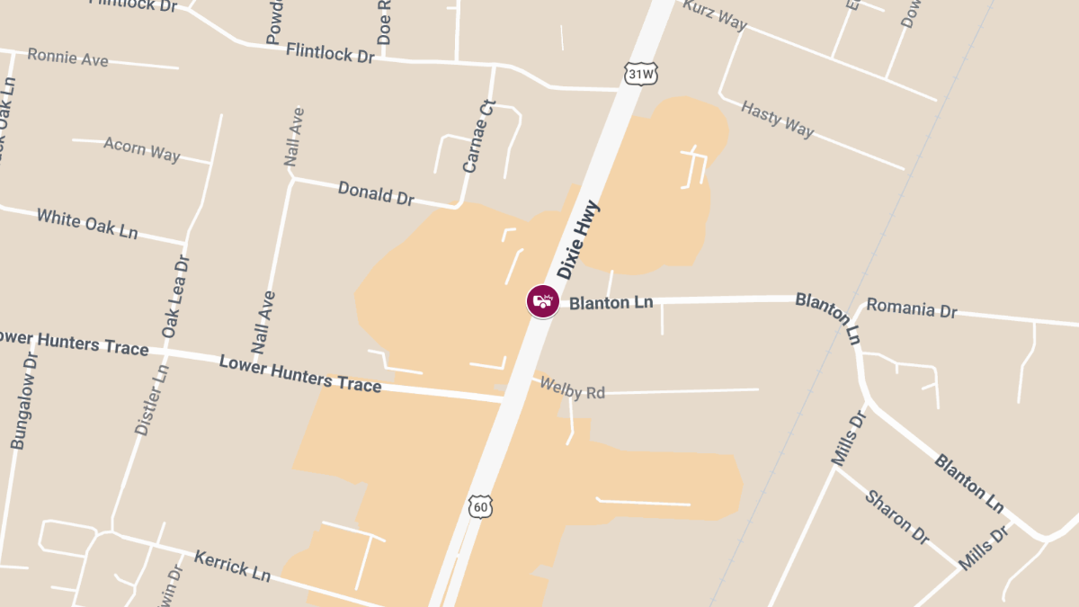 Woman Injured in Vehicle Accident on Dixie Hwy Near Carrick & Lower Hunters