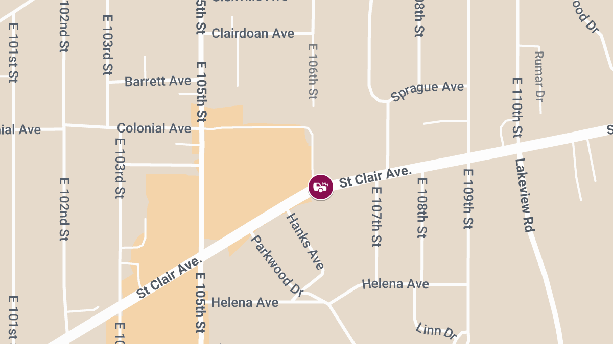 Woman Killed in Crash on Saint Clair Ave Near E 107th St