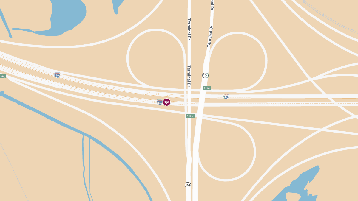 Wrong-Way Accident on I-80 WB Inju