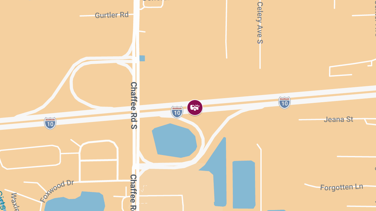 Vehicle Crash With Injuries and Roadblock on I-10 WB Near MM360