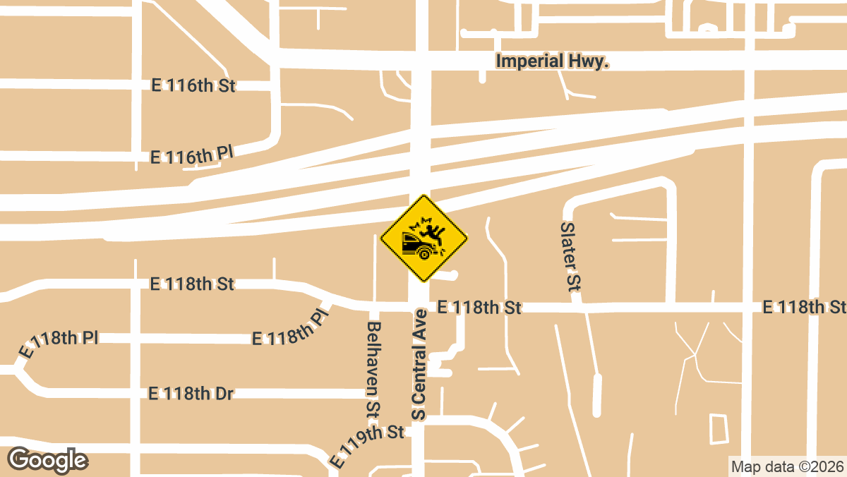 11700 block of Central Avenue