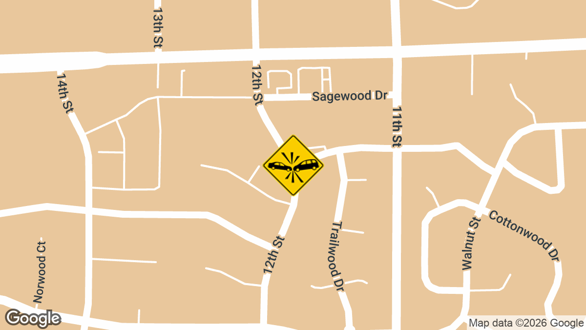 Emergency units responded to a traffic accident with injuries near the intersection of 12th Street and Sagewood Drive in Windsor on Sunday, March 29.