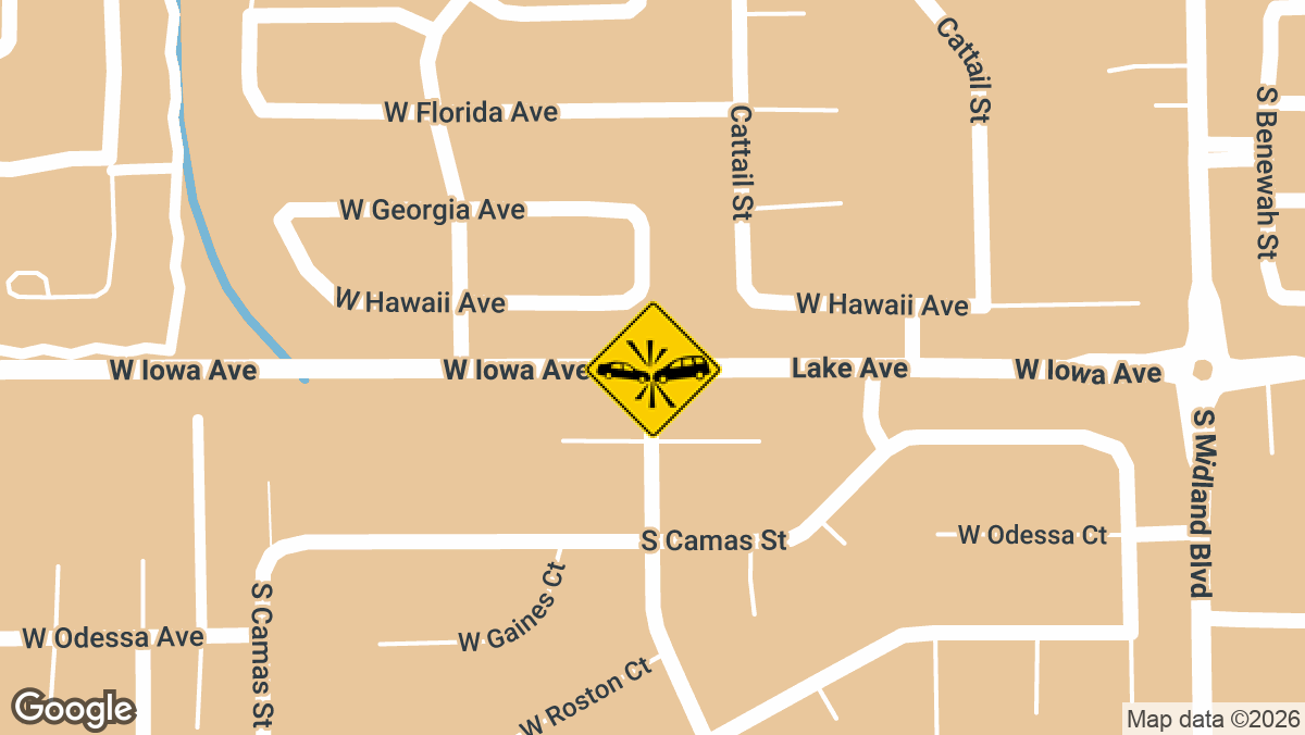 1400 block of West Iowa Avenue