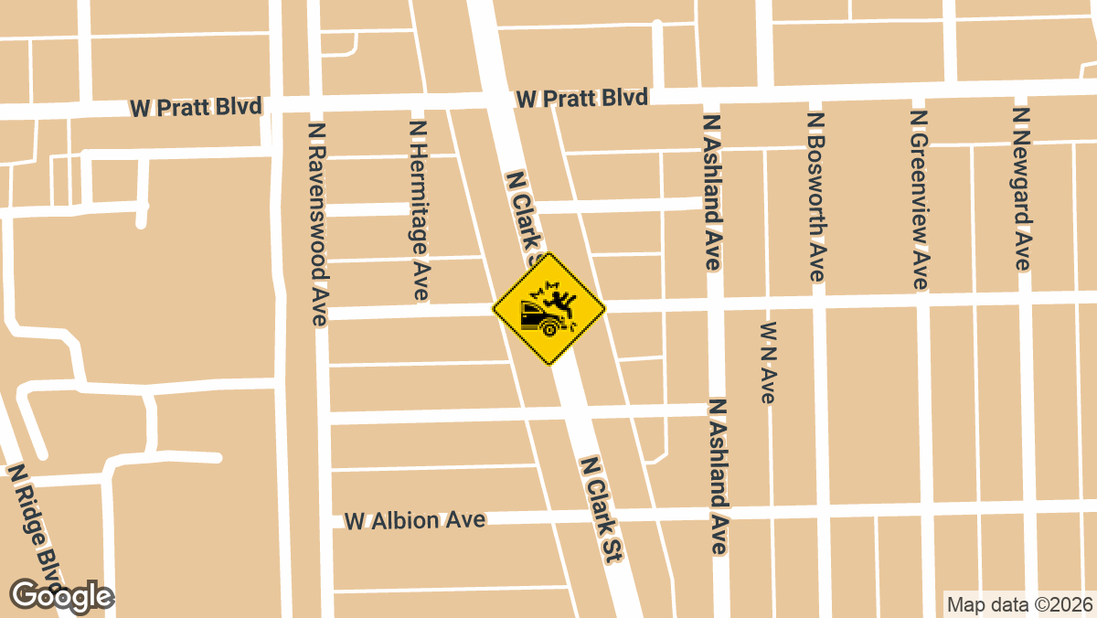 1700 block of West North Shore Avenue