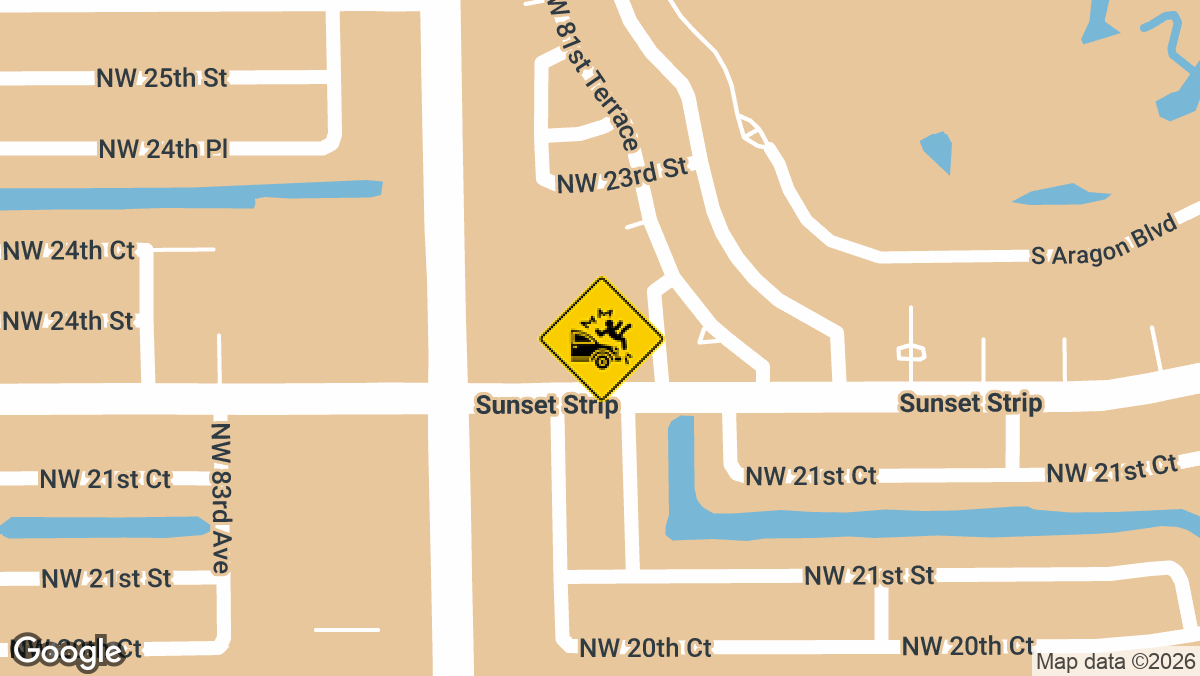 2400 block of University Drive