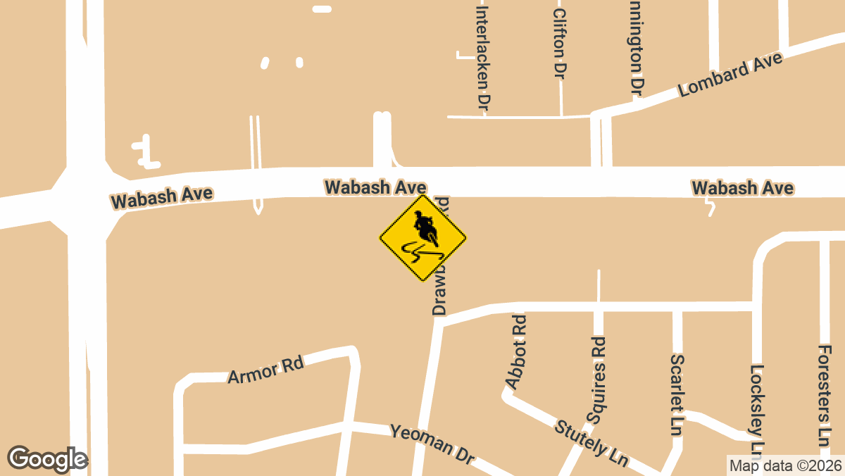 A crash involving a motorcycle and a blue car on the 2400 block of Wabash Avenue left one person hurt on Sunday, March 30.