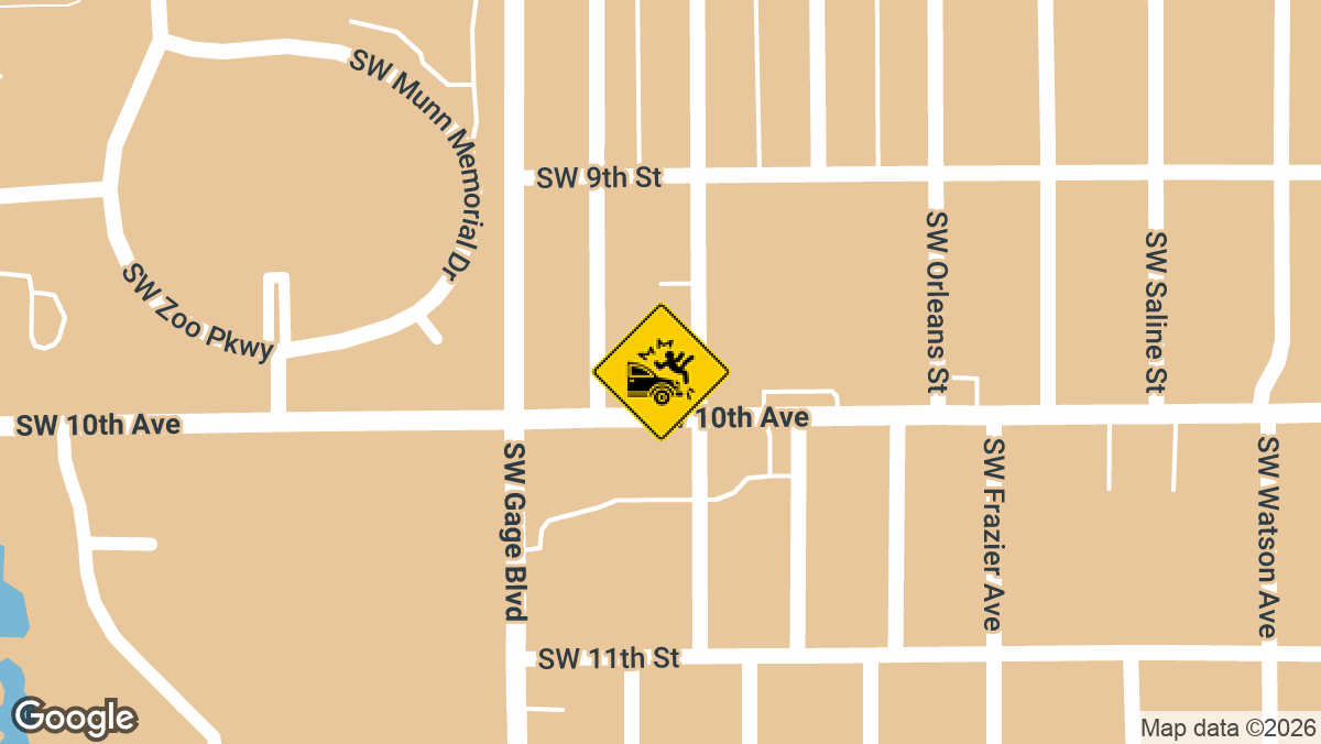 3700 block of Southwest 10th Avenue
