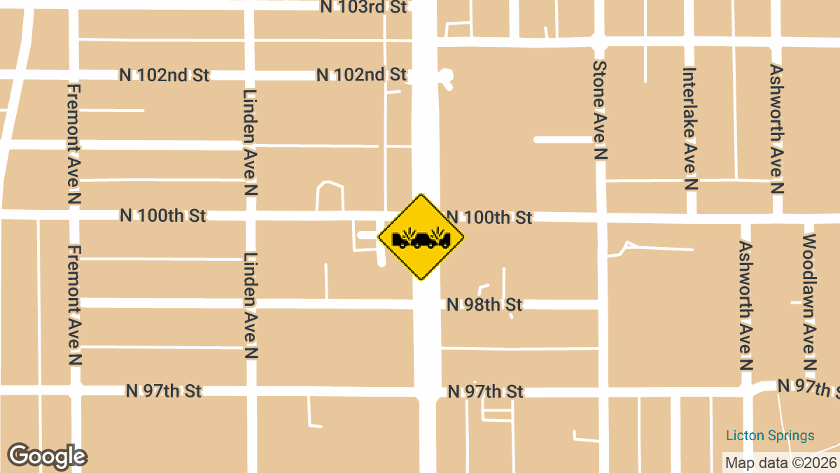 Aurora Ave N & N 105th St