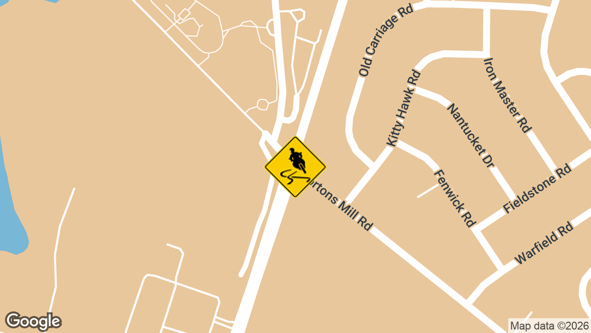 A crash involving a motorcycle and another vehicle was reported on Monday, March 9, near the intersection of Bortons Mill Road and Brace Road in Cherry Hill Township.