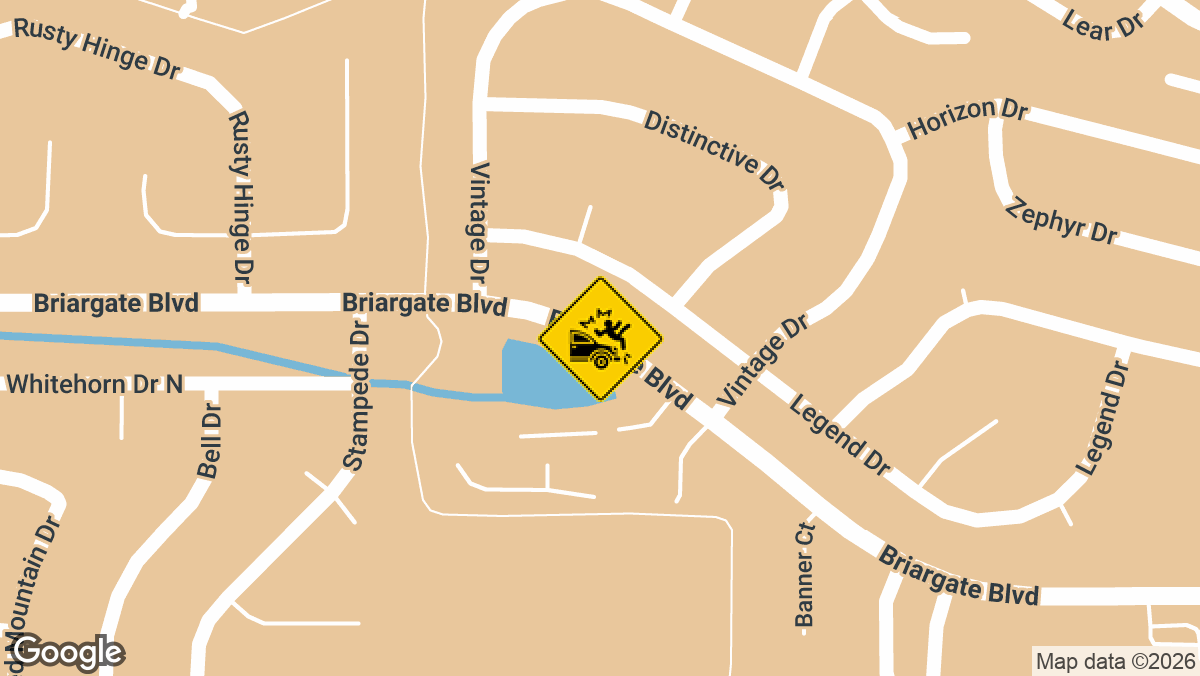 Briargate Blvd Near Lexington Dr