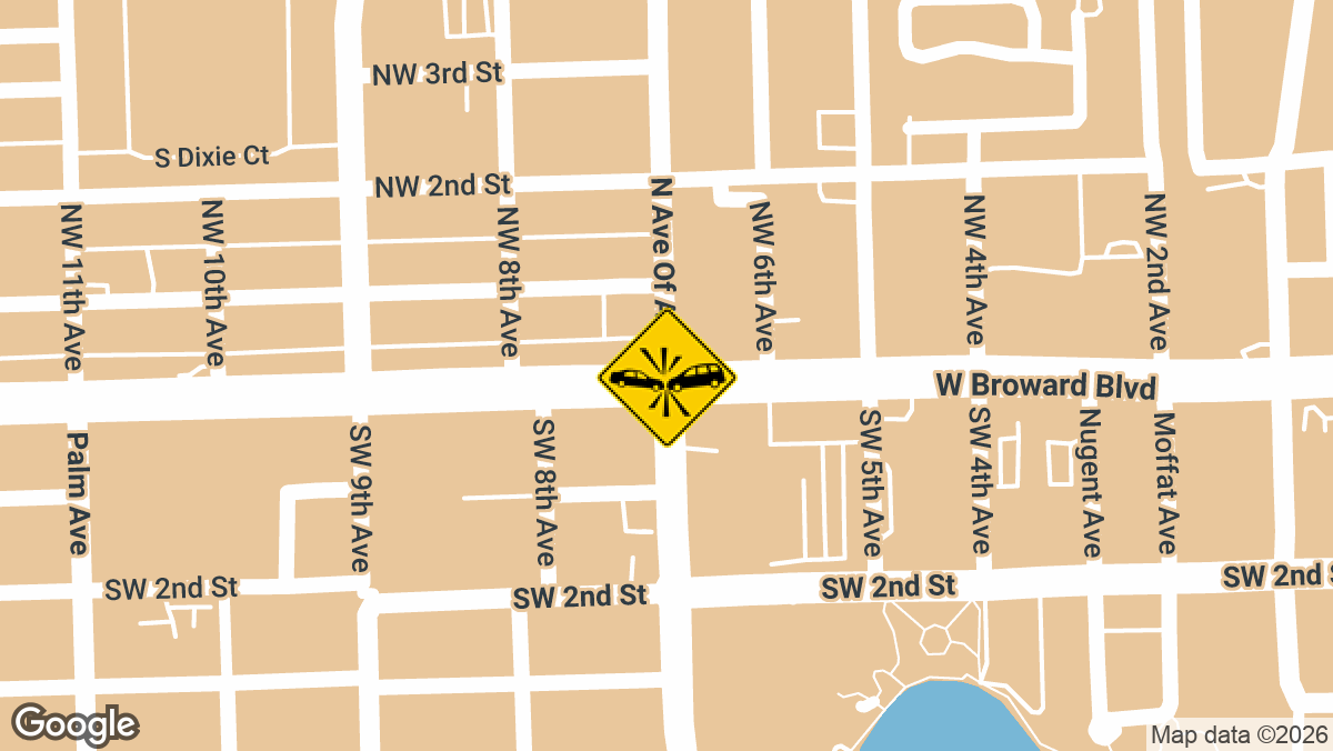 Broward Boulevard and Northwest Seventh Avenue