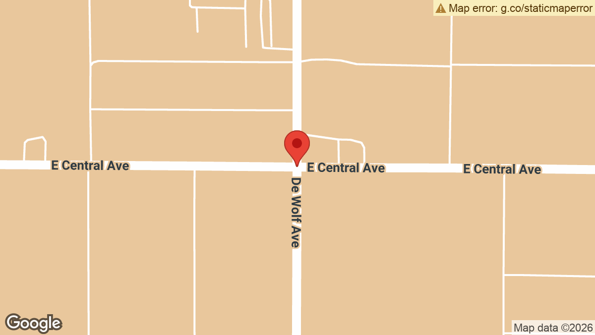 Central Ave and De Wolf Ave