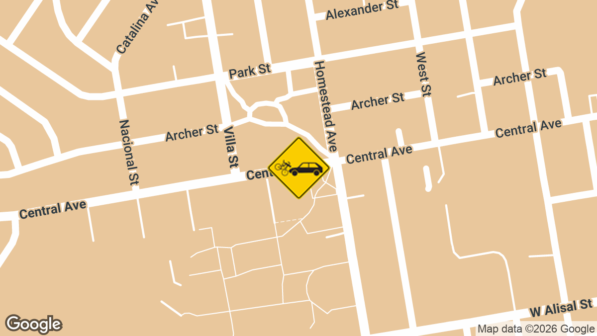 Davis Rd Near Central Ave