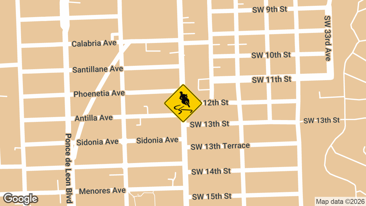 Douglas Road and Southwest 12th Street