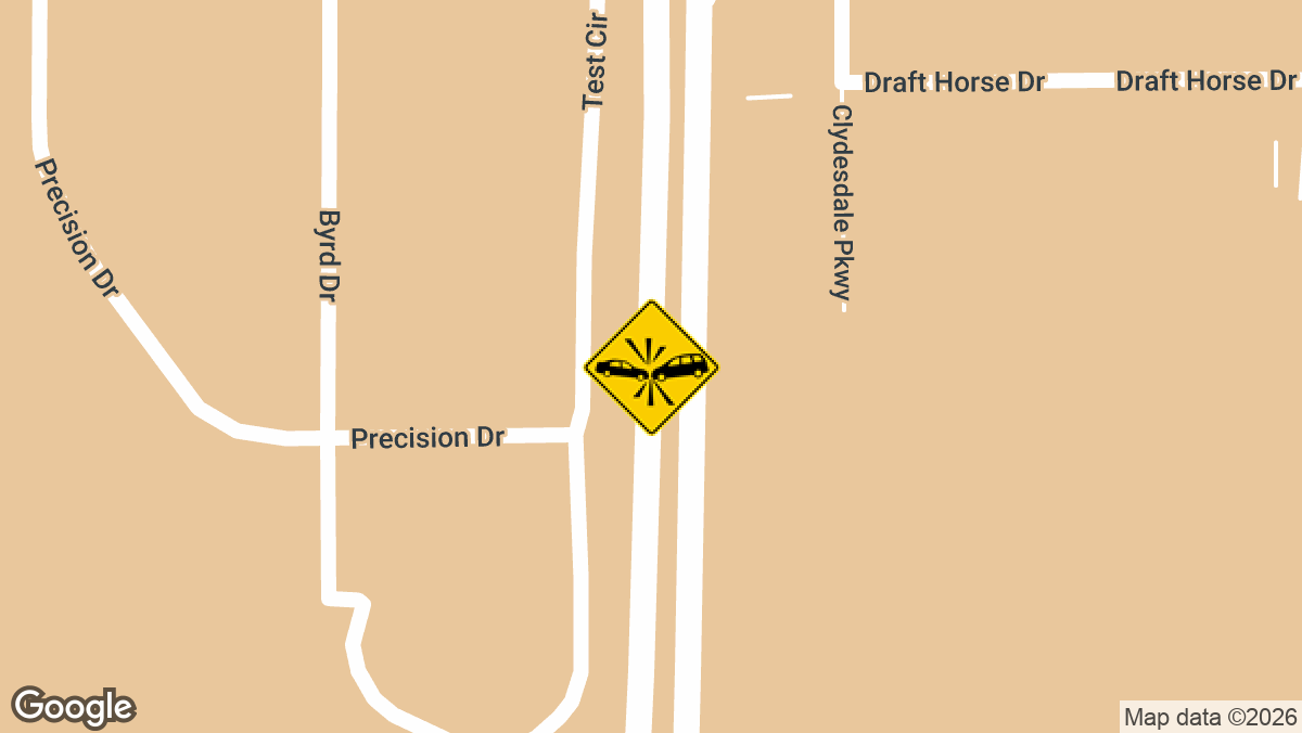 A two-vehicle rollover crash was reported on Tuesday on southbound Interstate 25 near the medical center in Loveland. Both vehicles sustained heavy damage in the collision.