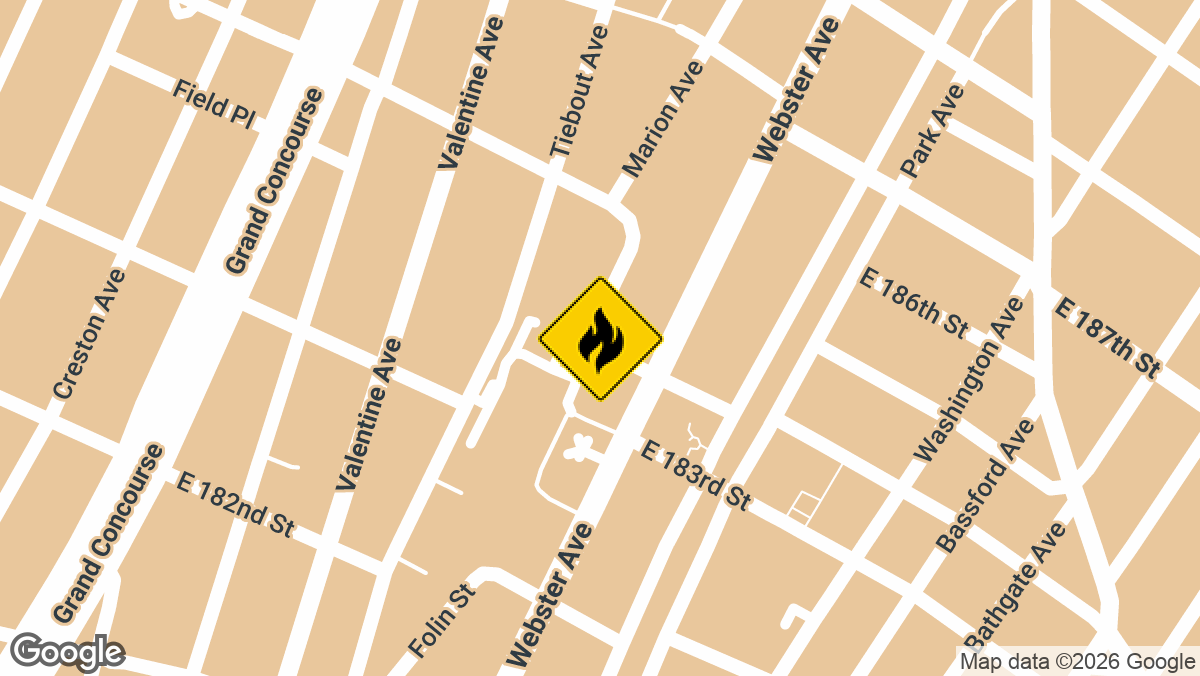 East 184th Street near Basford Avenue