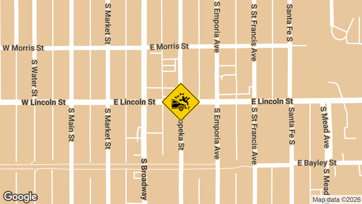 East Lincoln Street and South Topeka Street