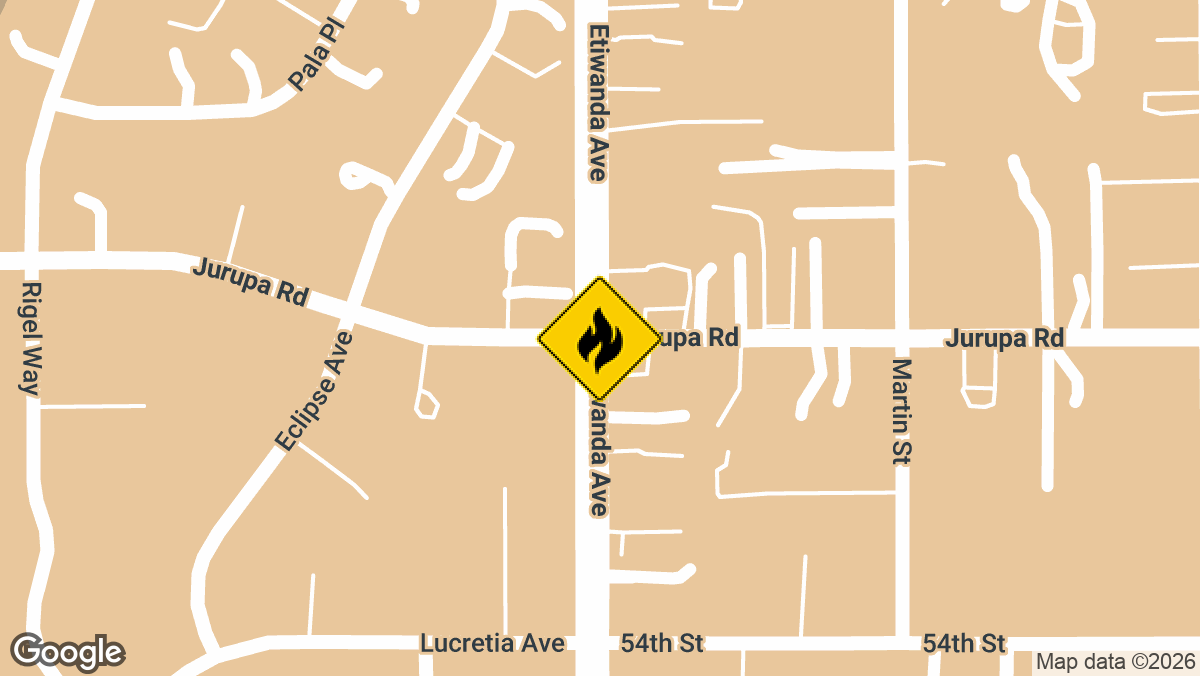 Etiwanda Ave and Jurupa Rd