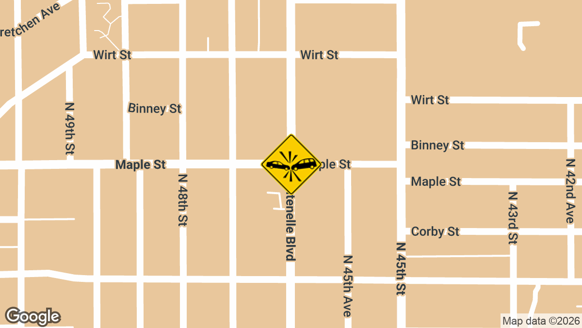 Fontenelle Boulevard and Maple Street