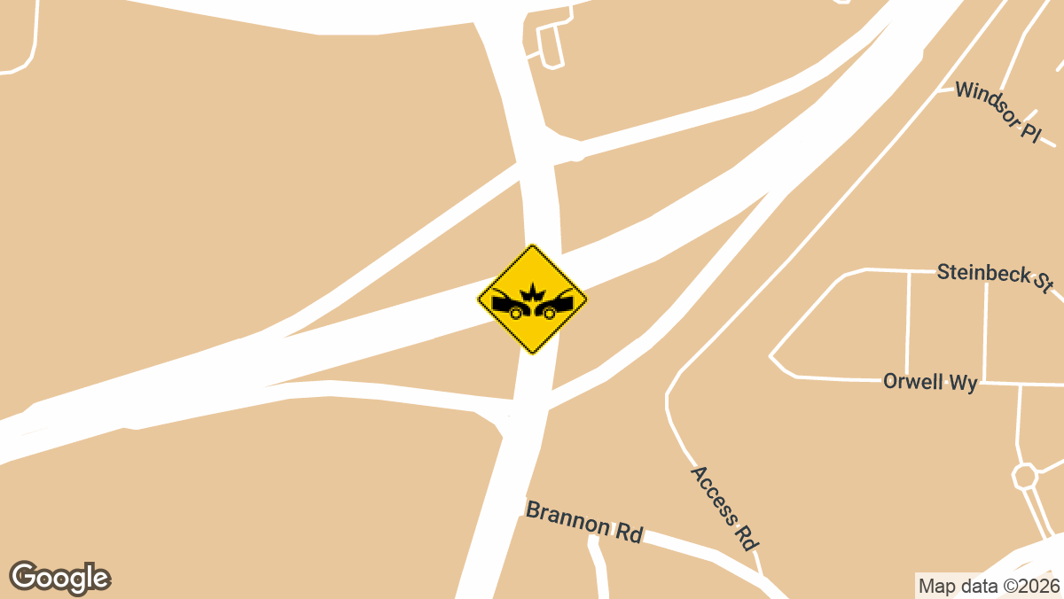 Georgia 400 southbound near Interstate 285