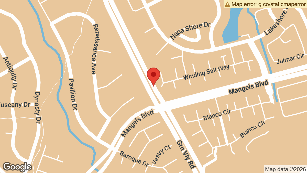 Green Valley Rd near W Lake Dr