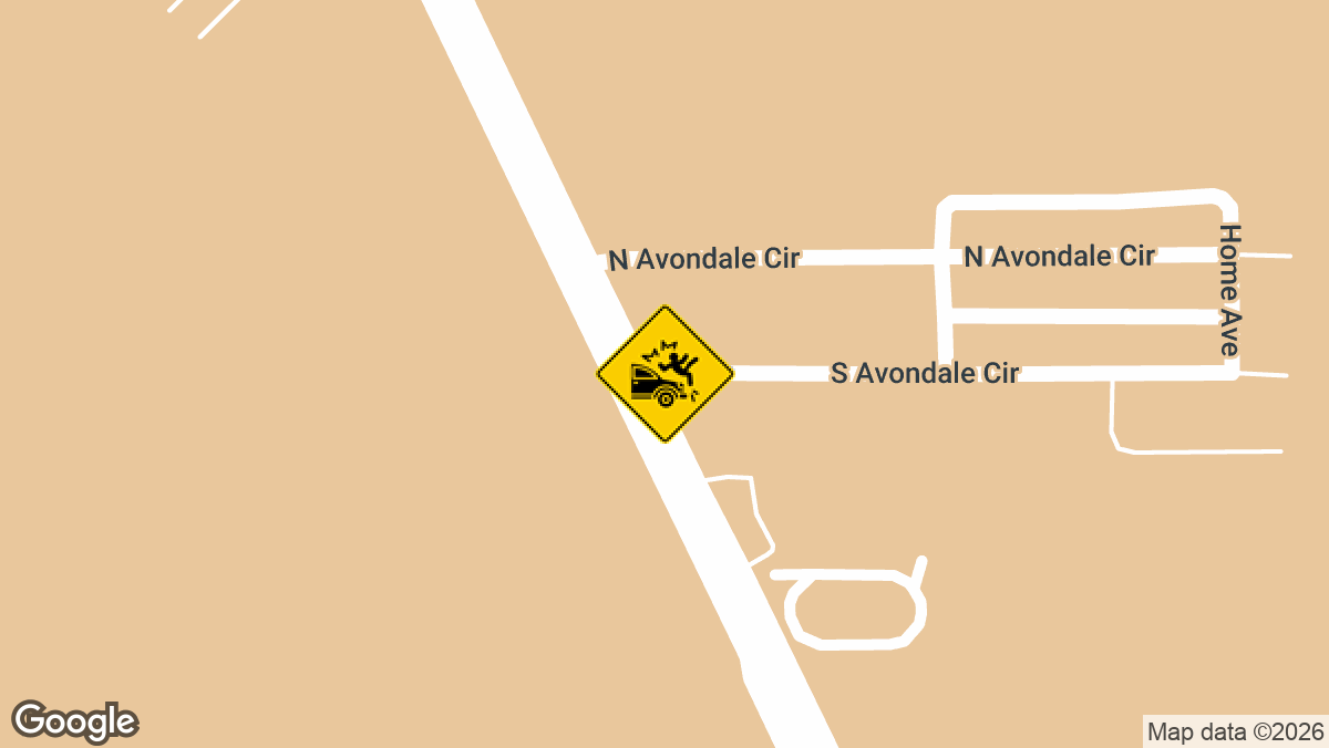 Hawkinsville Road near Avondale Mill Road