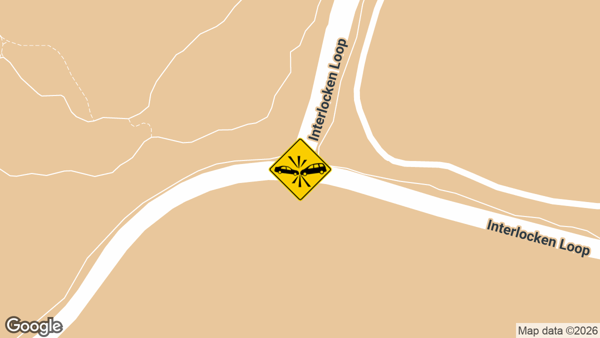 An injury traffic accident was reported in the early morning hours of Friday, March 20, near the intersection of Highway 128 and Interlocken Loop in Broomfield.