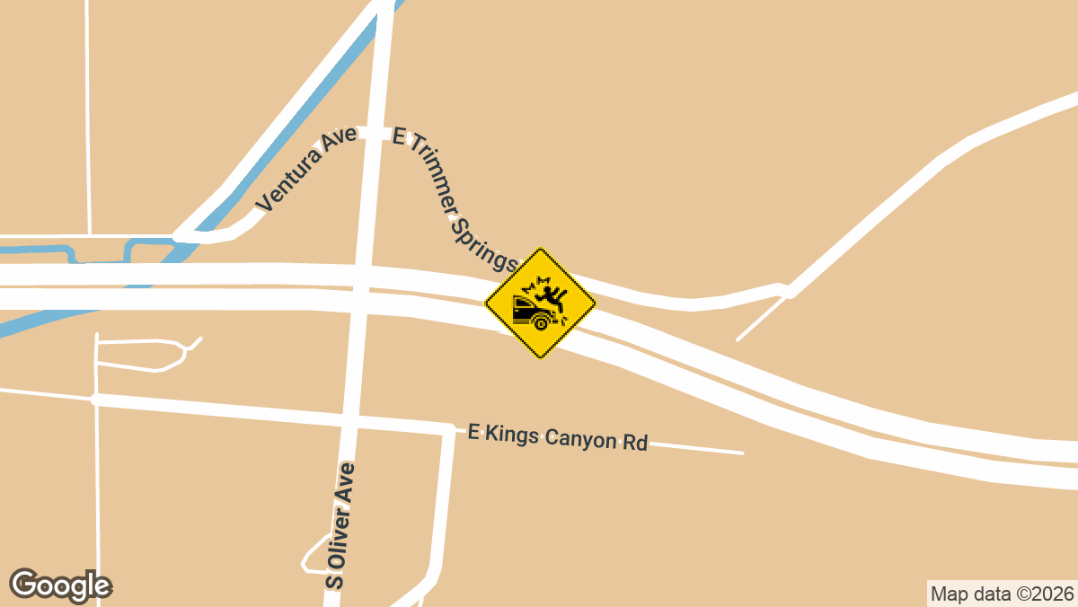 Highway 180 near Old Oak Road