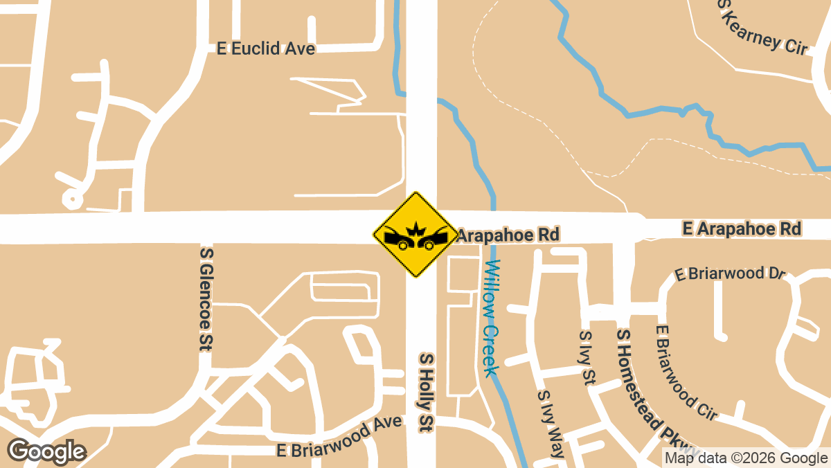 Emergency units responded to a possible multi-vehicle accident at the intersection of E Arapahoe Rd and S Holly St in Centennial on Saturday, March 7, shortly after 6:00 p.m. Medical personnel were requested to the scene as crews worked to assess the situation.