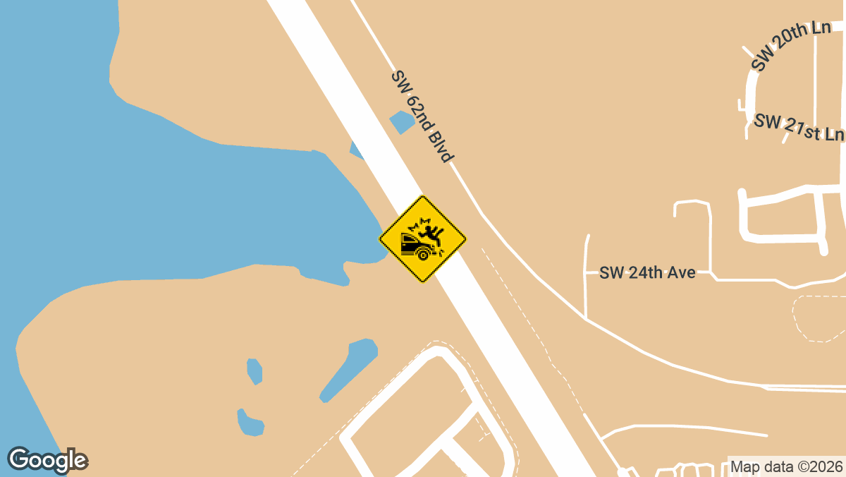 Interstate 75 near the Newberry Road