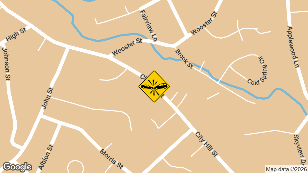 John St and City Hill St