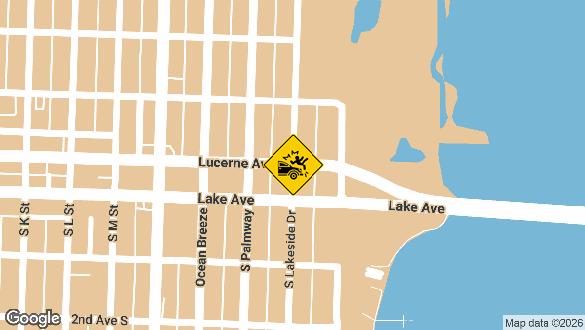 Lucerne Avenue and North Lakeside Drive