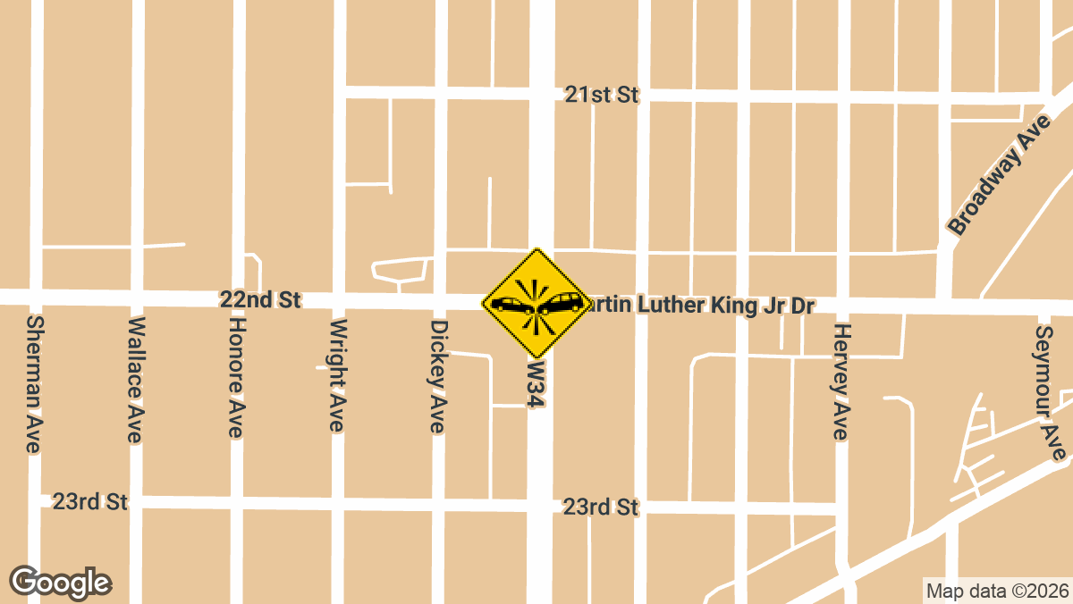 Martin Luther King Jr. Drive and Lewis Avenue