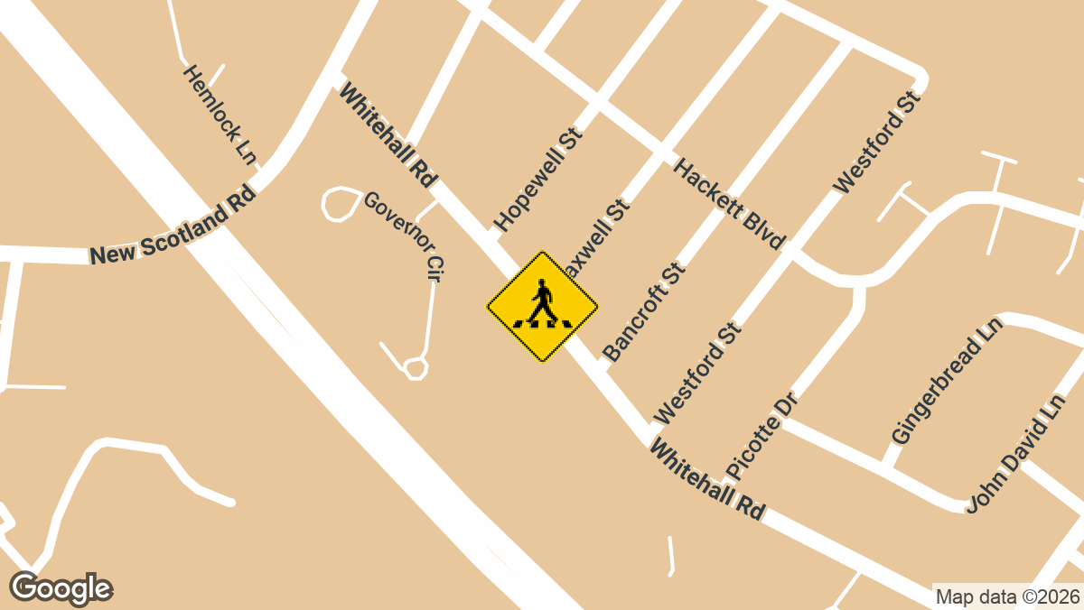 A vehicle reportedly struck a young girl near the intersection of Maxwell and Whitehall Rd in Albany on Wednesday, March 18.