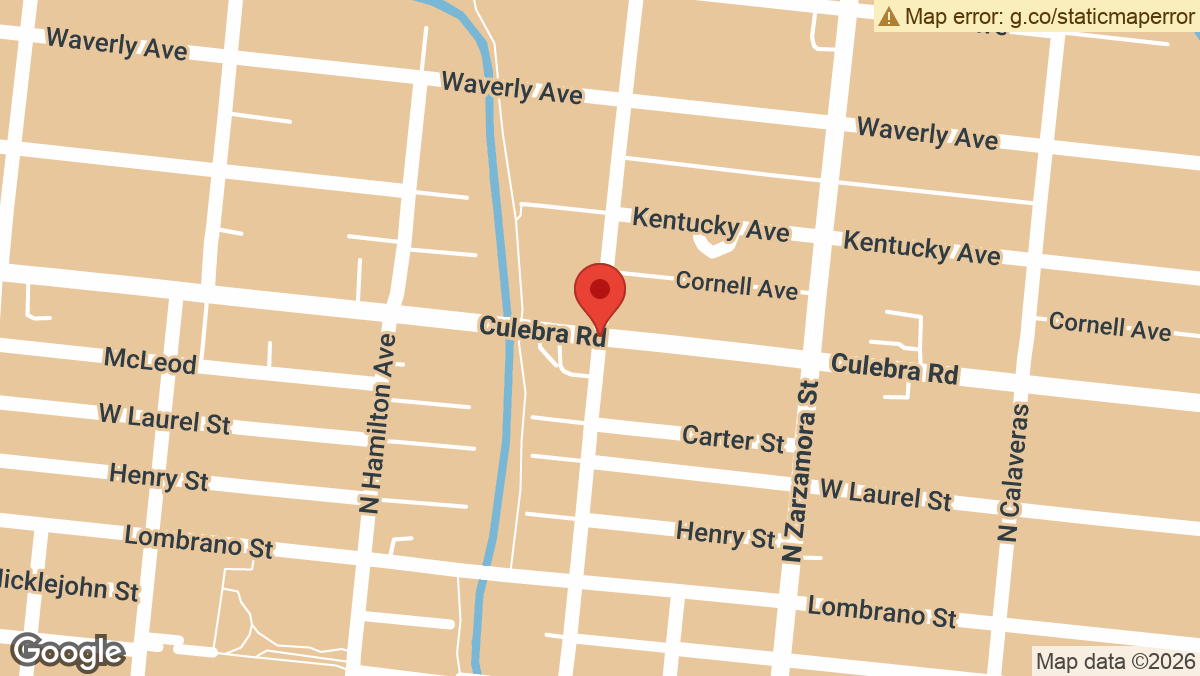 N Elmendorf St and Culebra Rd