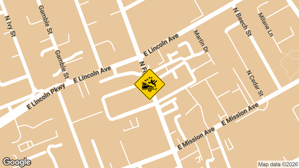 N Fig St & E Valley Pkwy