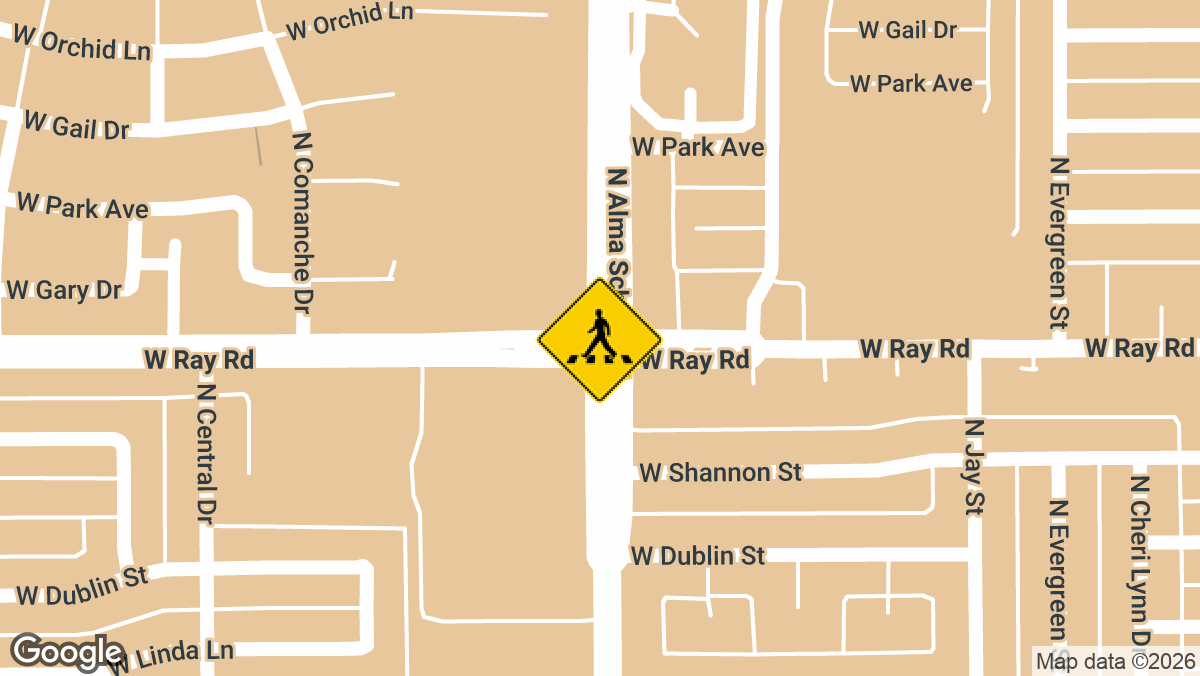 Near Alma School Rd and Ray Rd