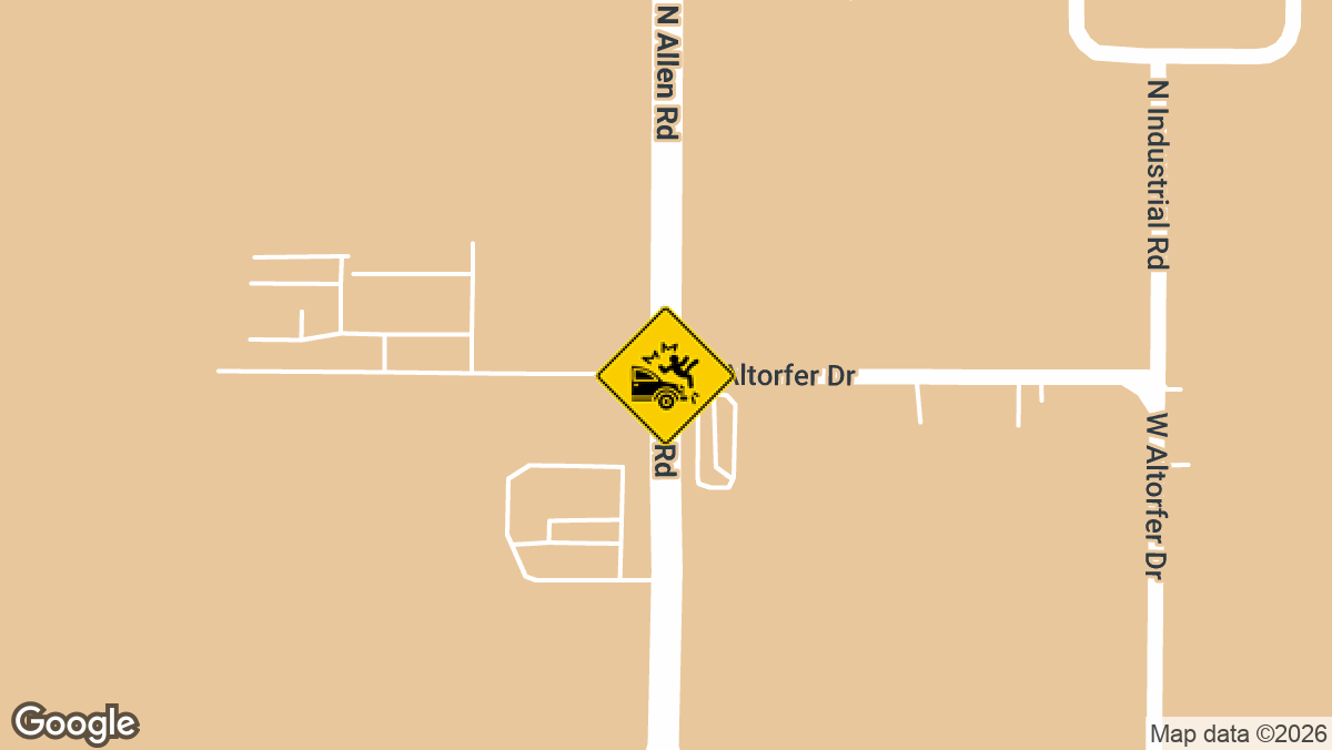 North Allen Road and West Altorfer Drive