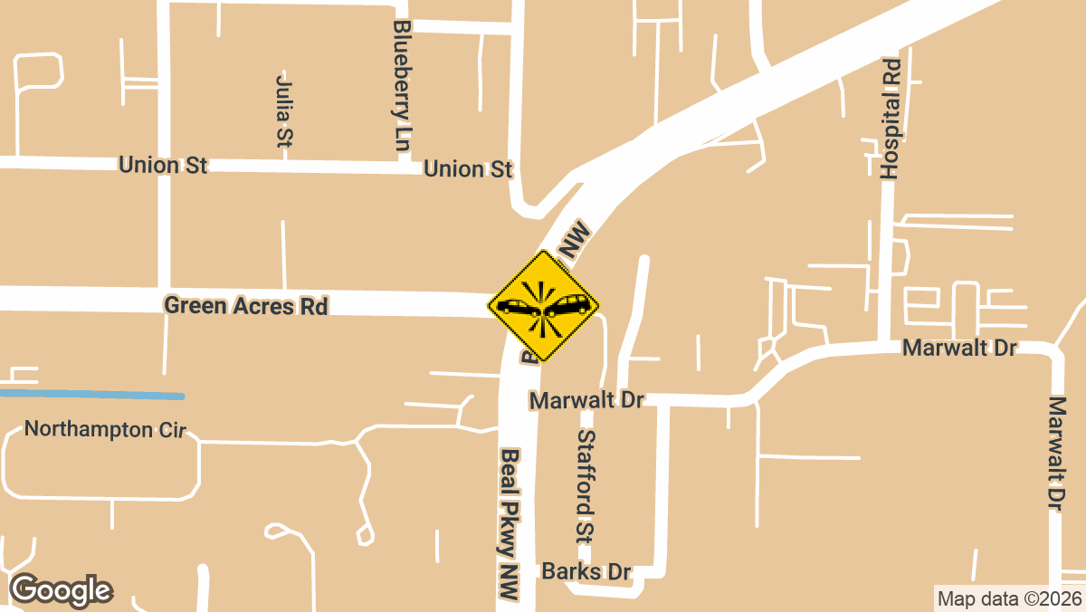 North Beal Parkway and Green Acres Road